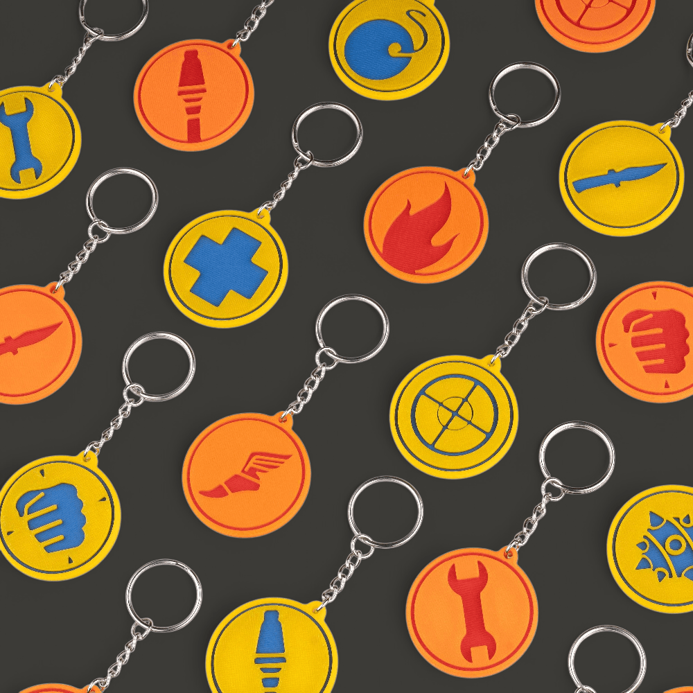 Class Emblem Keychain - Main View